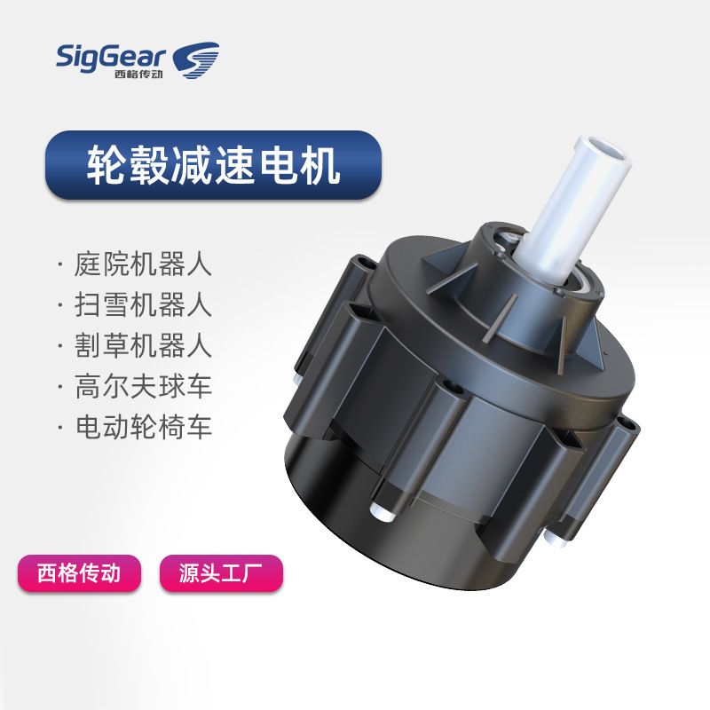 Wheel Hub Reduction Motor Sg-2878 High Torque Version, Suitable for Lawn Mowers and Garden Robots