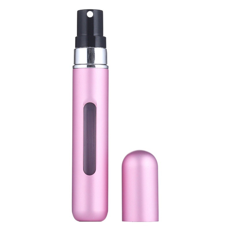 Los fabricantes suministran botella de perfume portátil de llenado inferior de 8ml en stock botella secundaria de perfume de viaje al por mayor