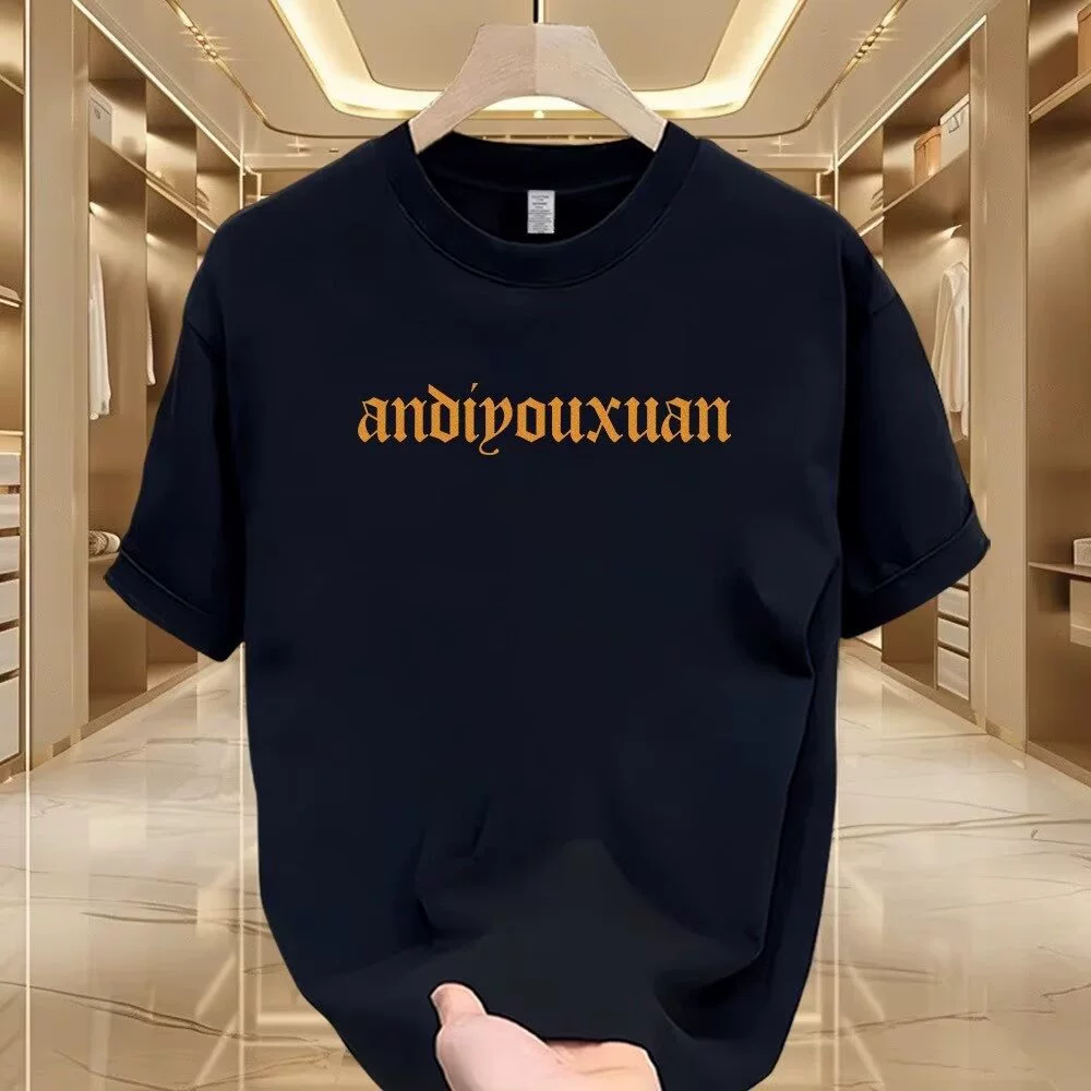 【Область одной скидки】Ole selection Тяжёлые мужские футболки Короткий рукав Летний Американский модный бренд Лето