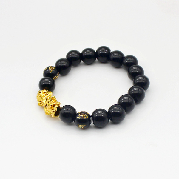 Rosary with round beads