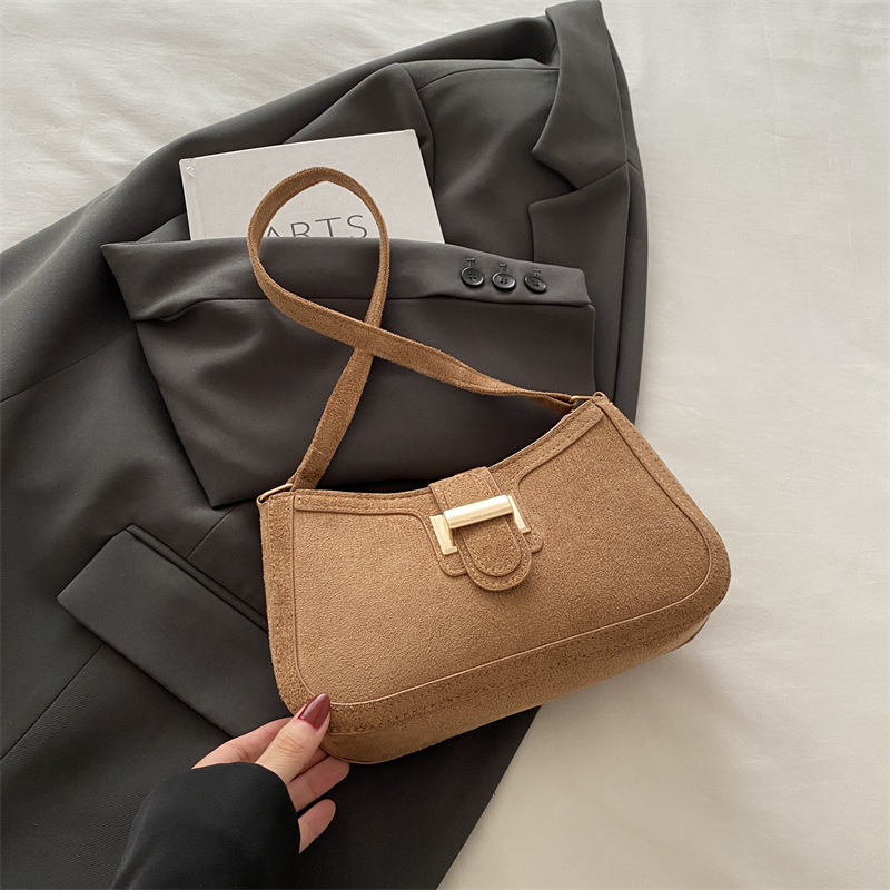 Bolso de hombro coreano de moda de este año, mujer 2024, nuevo nicho, bolso de axila de alto valor, temperamento femenino