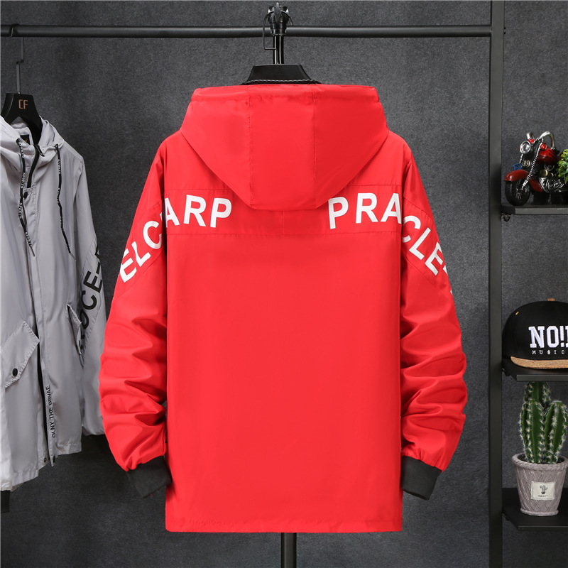 Männerkleeder Casual Jacket Männer Sport Eenfaarfjacket Veraarbechtung_voghion.com