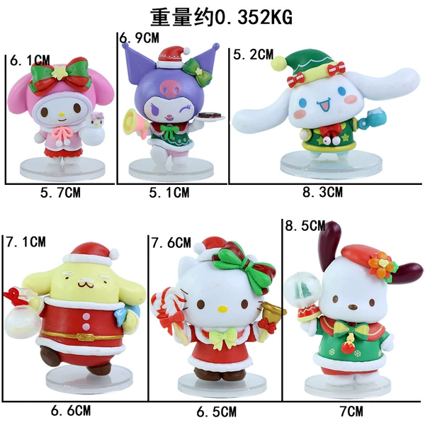 Second generation Christmas Sanrio 6 models