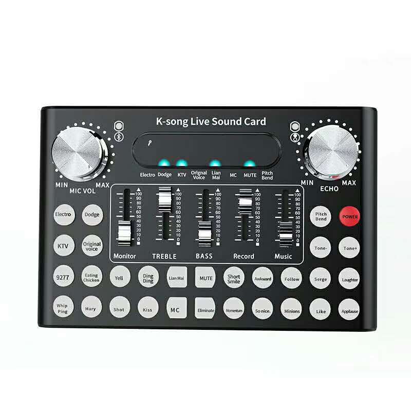 Mobile phone sound card suit BM-800 microphone capacitor microphone V8 sound card full set anchor TikTok Kuaishou