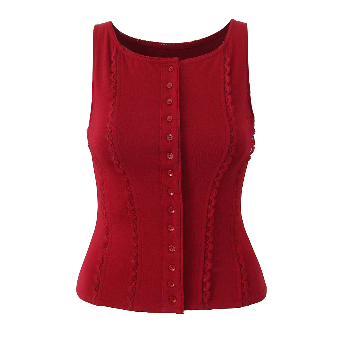 fashionable lace cardigan sleevless