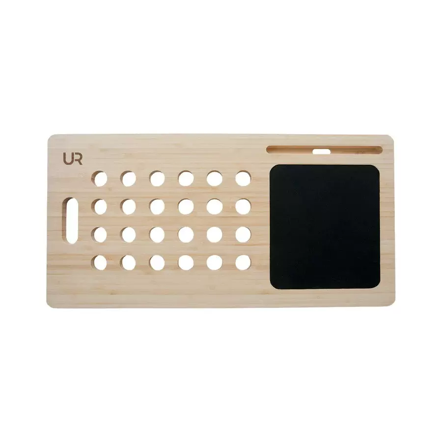 漂白楠竹电脑桌板宿舍床上笔记本电脑桌多孔散热器懒人桌