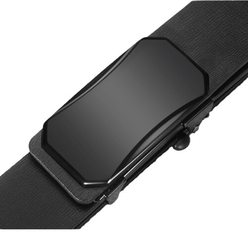 Cross-border belt men's upgraded version automatic buckle two-layer cowhide belt business versatile men's classic trouser belt