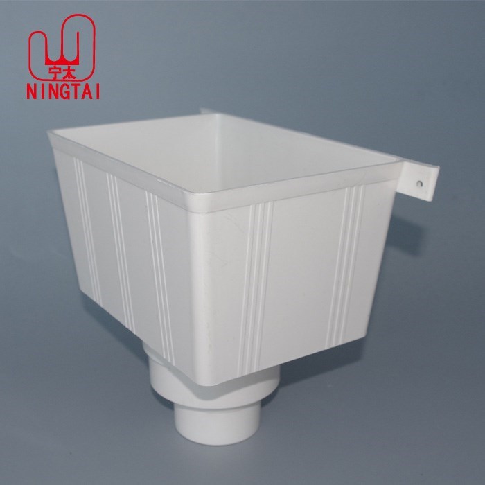 方口漏斗 方形pvc排水管件 pvc水斗 雨水斗 雨落水斗 50 75 90 1