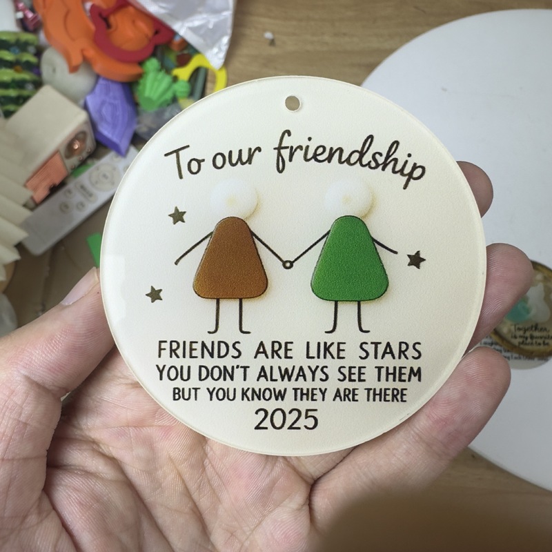 christmas friendship charm gift 圣诞节跨境友谊圣诞树装饰挂件|undefined