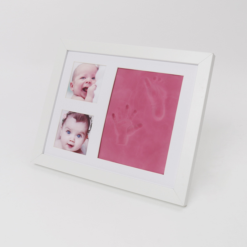핸드 프린트 사진 프레임 슬라임