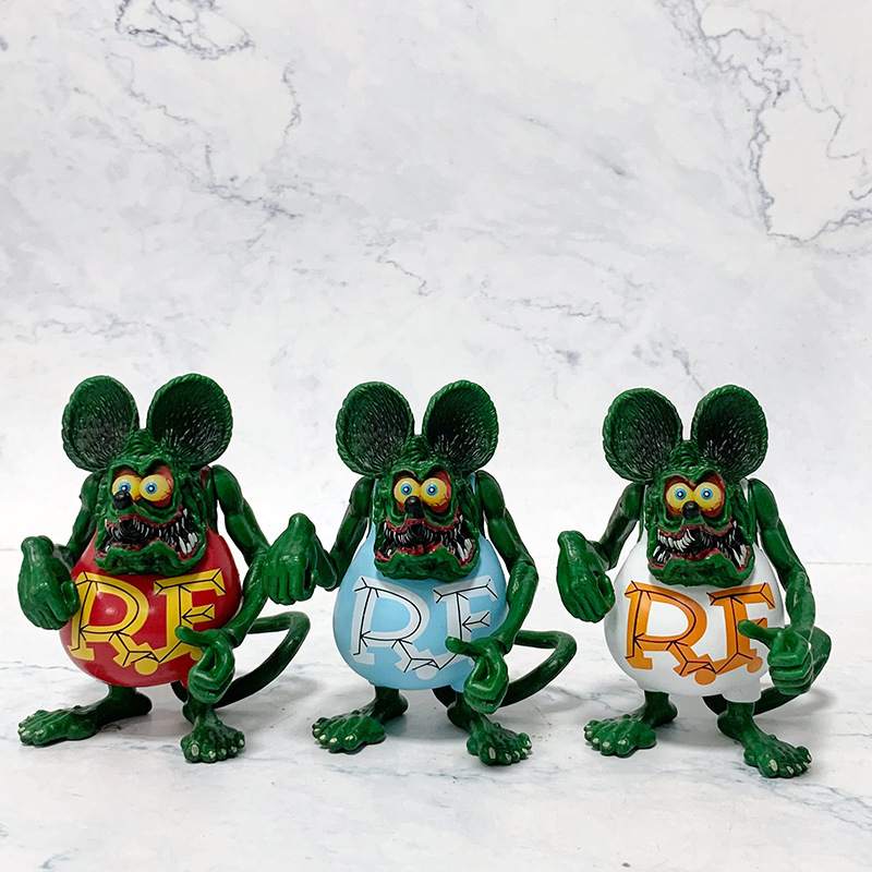 3 Crazy Mouse Fink Legend Anime Movable Joint Fink Mouse Trendy Toy Handmade Office Model Ornament 3 Crazy Mouse Fink Legend Anime Movable Joint Fink Mouse Trendy Toy Handmade Office Model Ornament