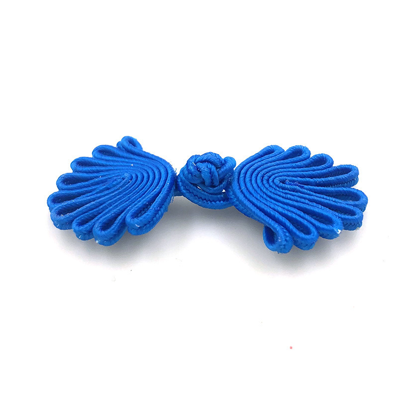 Hecho a mano de nueve cuentas hebilla de la placa de nueve cuentas sin cuentas cheongsam hebilla superior hecha a mano estilo étnico pegatinas de boda Tang traje botones decorativos