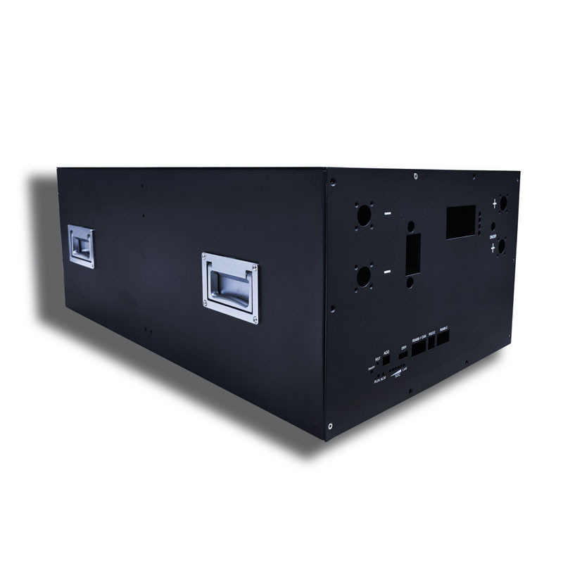Nueva energía Caja de batería de litio horizontal eléctrica de 15 grados Carcasa Almacenamiento de energía fotovoltaica Procesamiento de chapa Caja de atributos de precisión