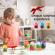 Cross-border Easter Eggshell Simulation Dinosaur Demolition Le Xin Qi Fun Gashapon Machine Blind Box Laminated Gashapon Toy