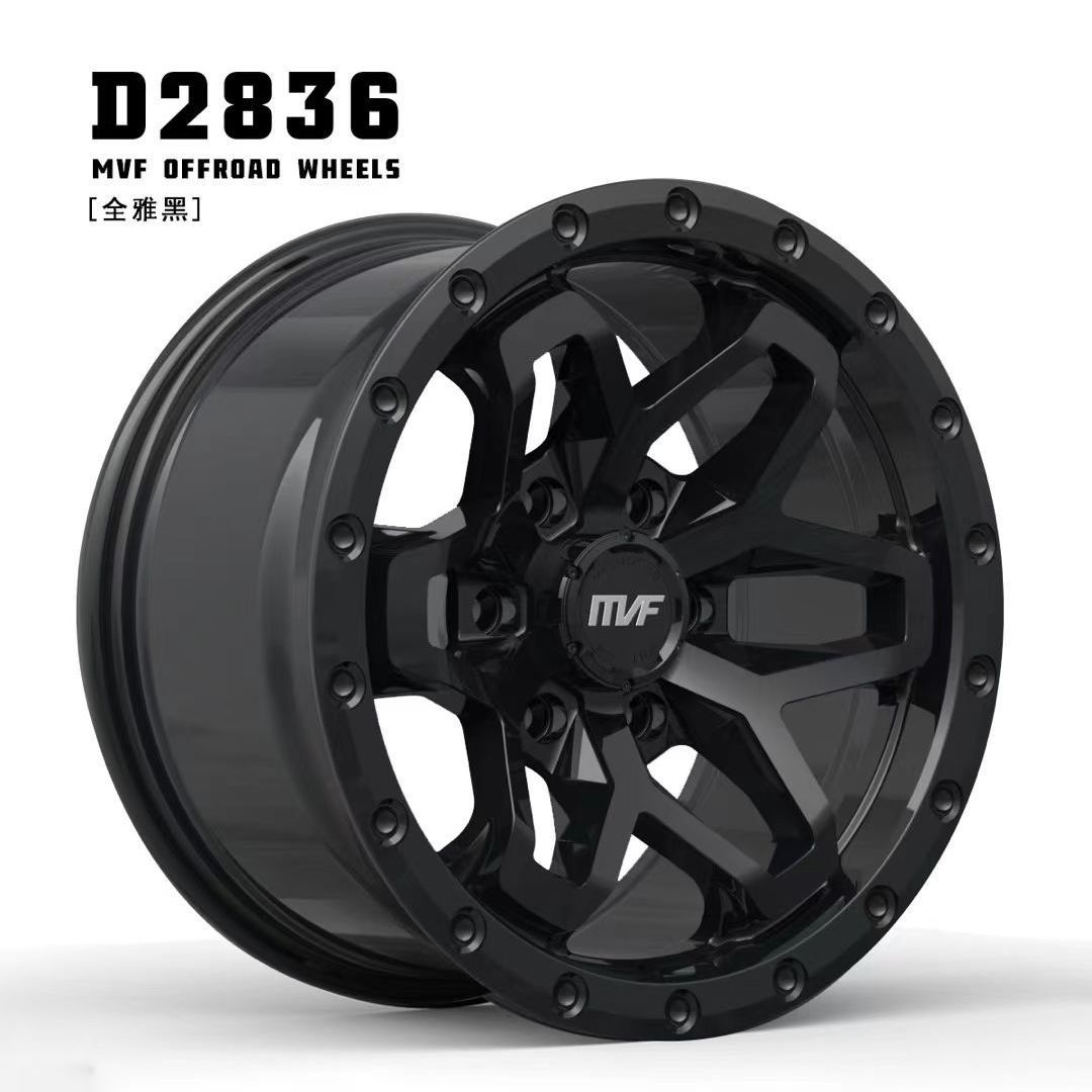 MVF 17 pulgadas modificadas ruedas todoterreno Wrangler tanque 300 Bully BJ40 Gran Muralla cañón Isuzu Haver H9
