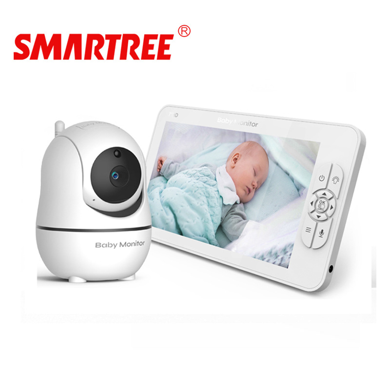 Songhan Solution 7inch Pan-Tilt Baby Monitor Caregiver Monitor Babymonitor Factory Visual Night Vision