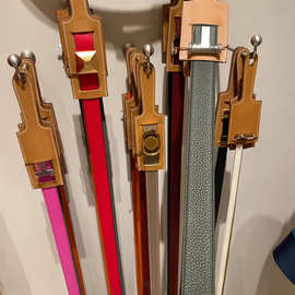 女士细腰带H家新款kelly真皮配裙装饰百搭毛衣裤子连衣裙凯莉皮带