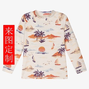 Autumn and Winter Long-Sleeved Beach Outdoor Sun Protection Uv Swimming Cap Swimsuit Warm Swimsuit Surfing Suit Custom Factory