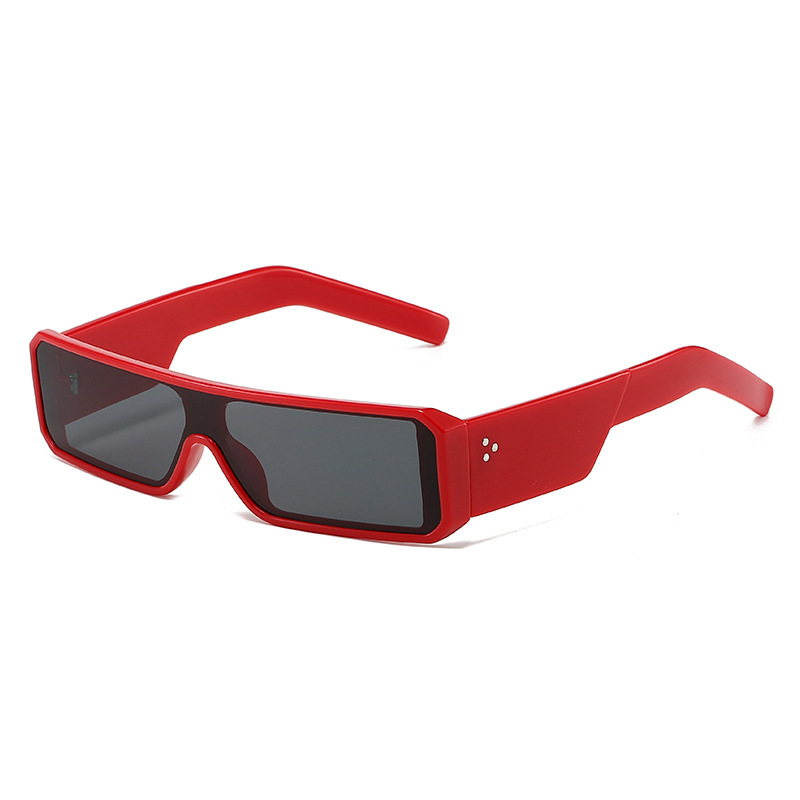 60g Weight Full Frame Glasses Structure Sunglasses Classification PC, UV400 Protection Lens Material Square Glasses Style Travel, Daily Occasion Solid Color Pattern All Seasons Season Unisex Gender Hip-Hop Style Grey, Pink Color Hip-Hop Solid Color PC UV400 Protection Square Full Frame Women's Sunglasses 10