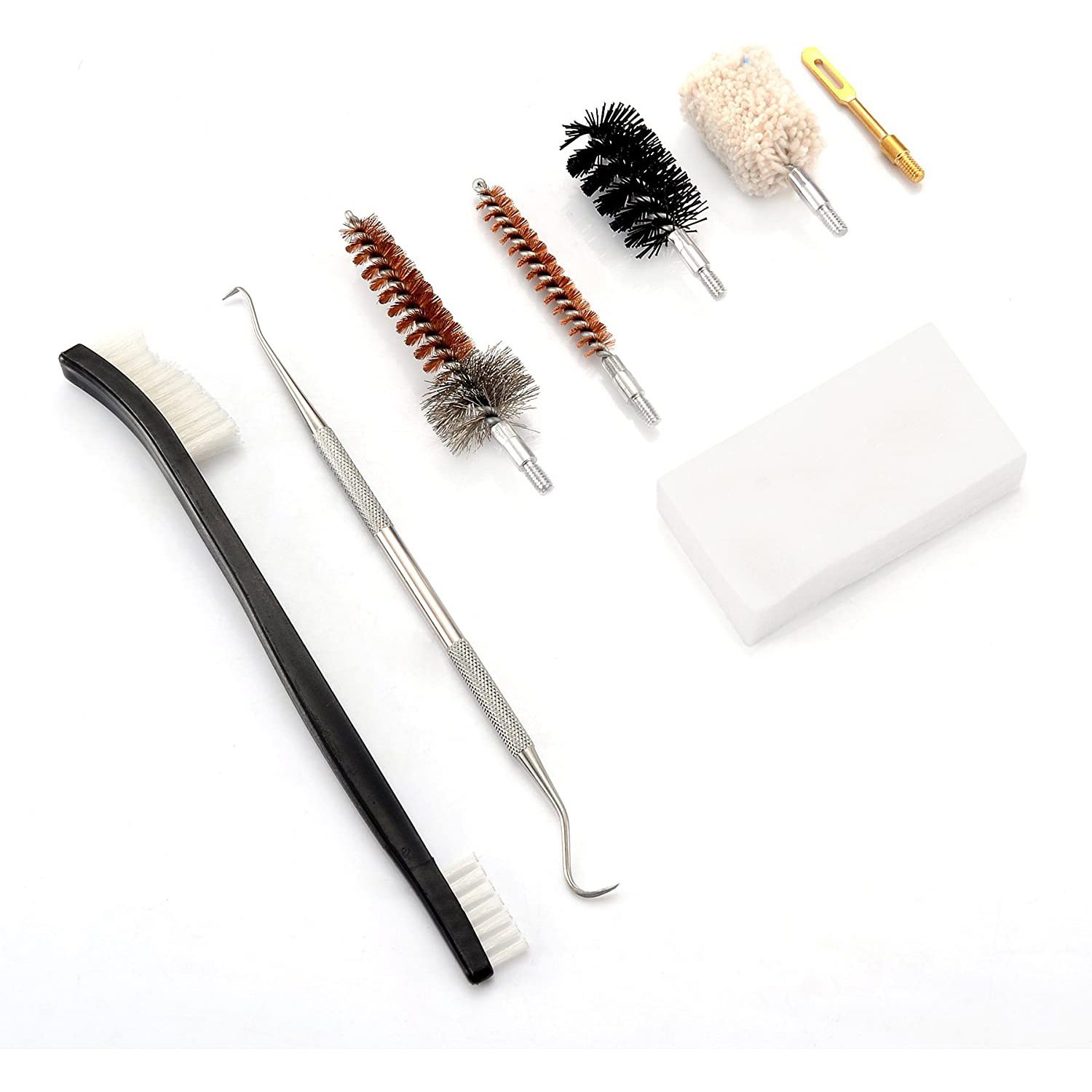 Traje de dragado de barril de nylon transfronterizo Kit de limpieza de cepillo de barril herramienta de limpieza de pistola de Amazonas