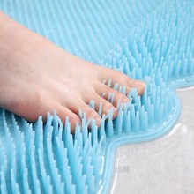 Bathroom Mat Set  Rugs Soft Silicone Lazy Foot Washing Artif