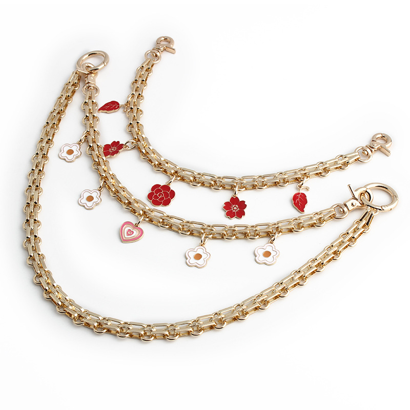 Solid Color Pattern Vacation, Simple Style Style 1 Piece Alloy Solid Color Bag Chain