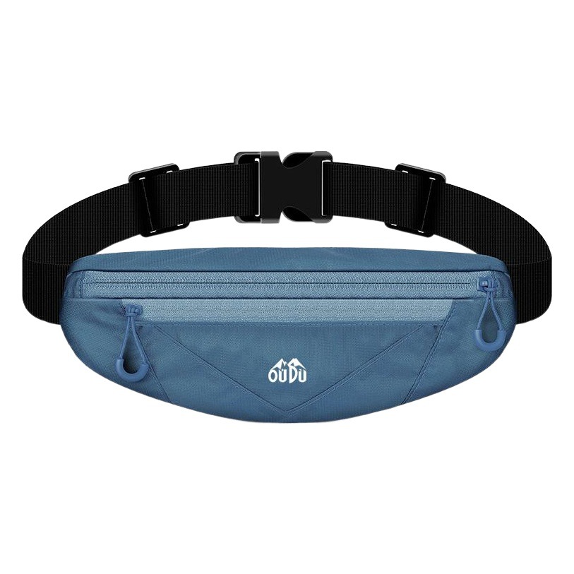 Sports mobile phone waist bag men's and women's invisible waist bag ultra-thin waterproof waist bag 7 inch mobile phone bag mini new waist bag