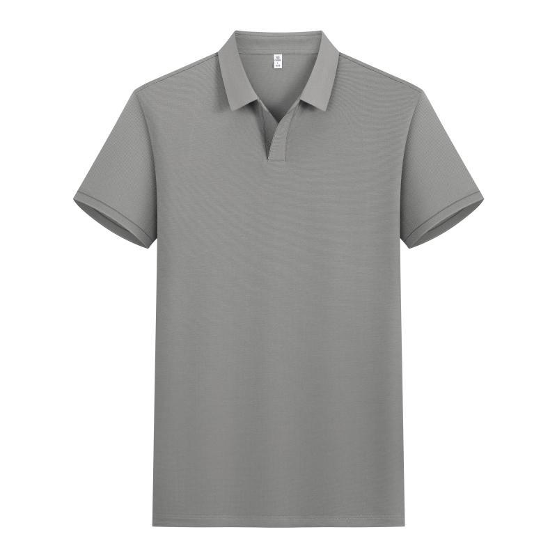 200G camiseta polo 2025 verano de manga corta ropa de trabajo de hombres y mujeres logotipo de impresión personalizado