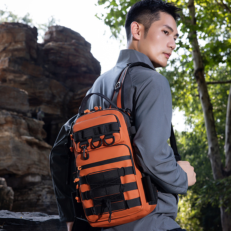 Cross-Border Amazon Multi-Functional Backpack, Fishing Outdoor Lure Fishing Rod Bag, Waterproof Tactical Sports Backpack