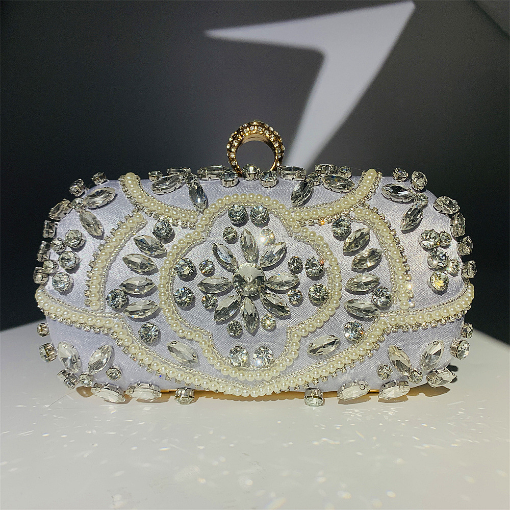 MAC013 Luxury Handbag with Diamond Cheongsam Design from Mariam's Collection8