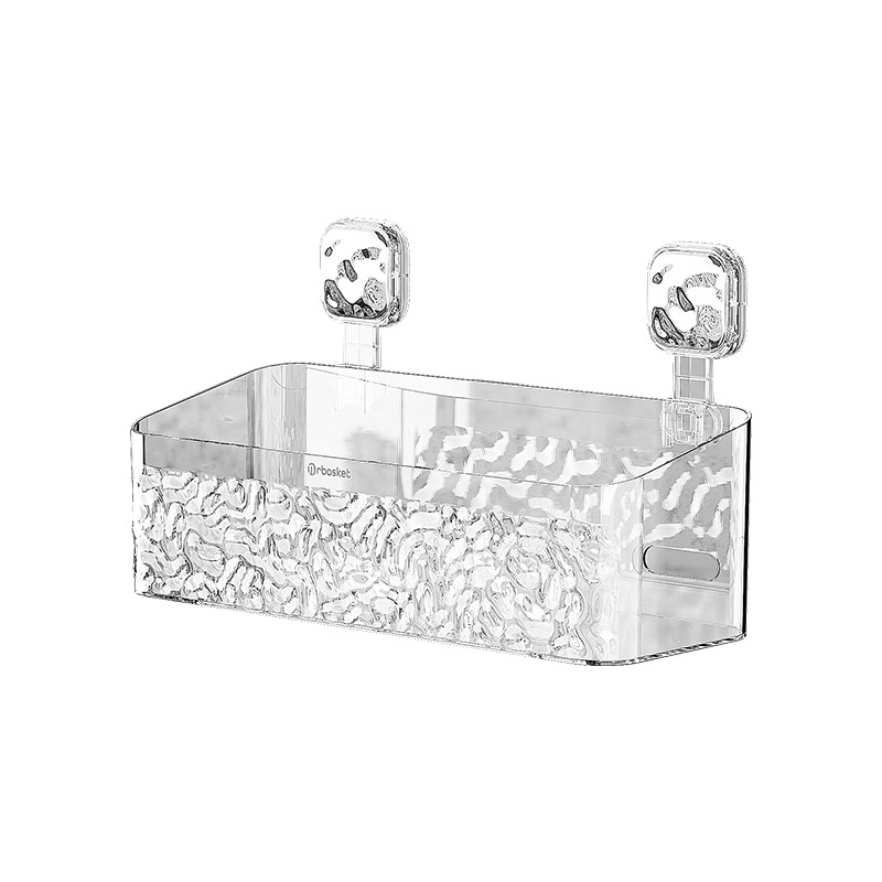 Baño peine de almacenamiento rack ponche-libre baño cesta colgante de pared inodoro lavabo máquina de afeitar cepillo de dientes tubo de almacenamiento