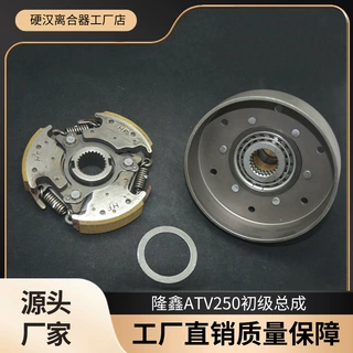 厂家直销适用隆鑫ATV250系列摩托车发动机沙滩车离合器初级总成