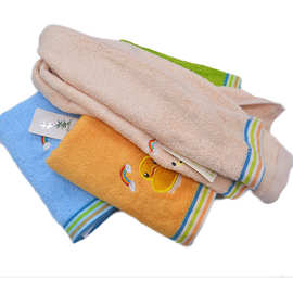 毛巾 洗脸面巾 棉手巾 家用吸水柔软竹纤维成人素雅儿童卡通批发