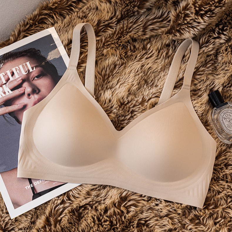 Venta directa de fábrica comercio electrónico transfronterizo Sudeste de Asia Vietnam Tailandia damas sin costuras sujetador de recogida lateral cómodo