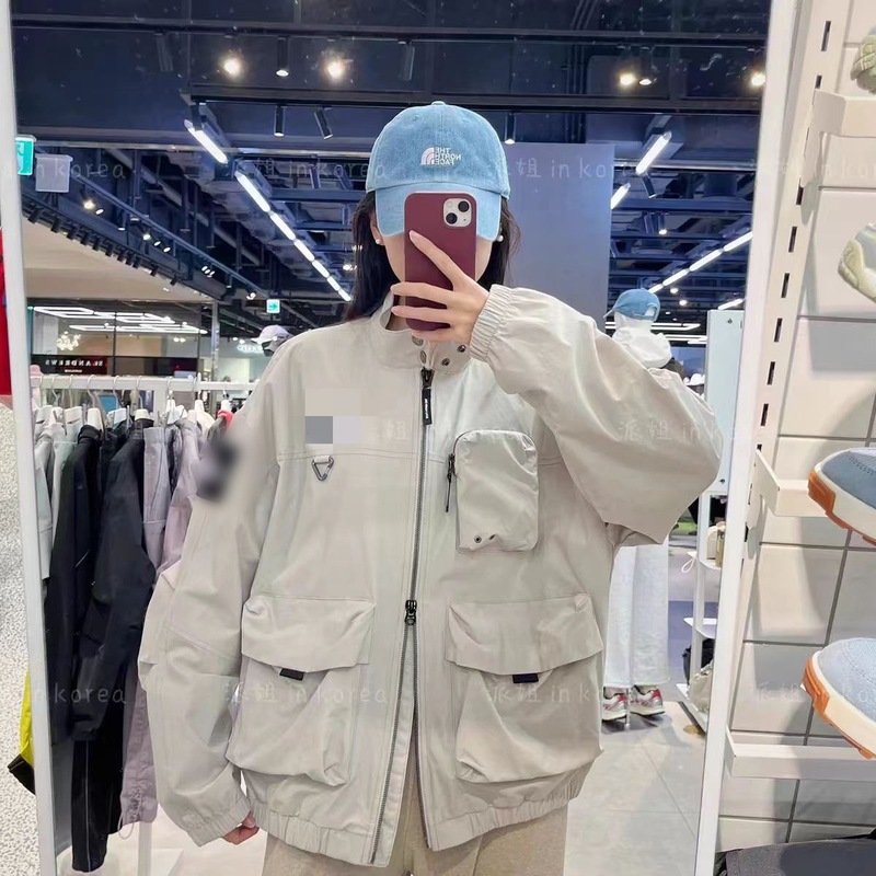 2025秋季新款夹克男女立领防风防水风衣登山运动服饰一件代发|undefined