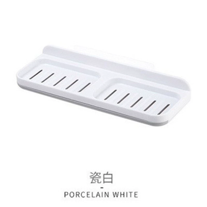 Soap box, soap, shelf household suction cup wall -mounted wall -free bathroom, creative drain, creative drain, storage rack does not accumulate water