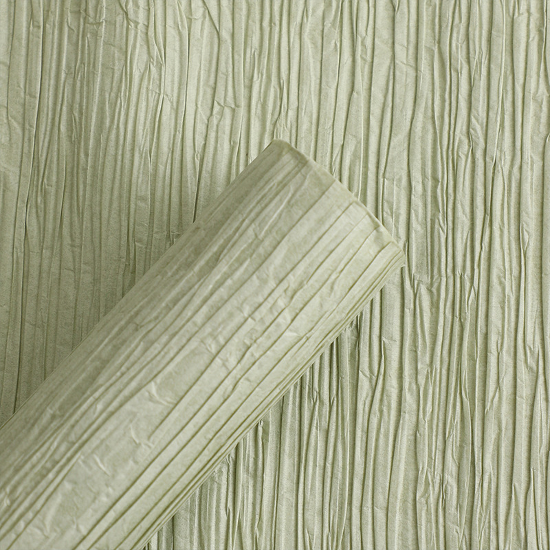 Papel de textura plegado buquete de papel de embalaje florista materiales materiales de embalaje floral hechos a mano papel de envoltura de flores