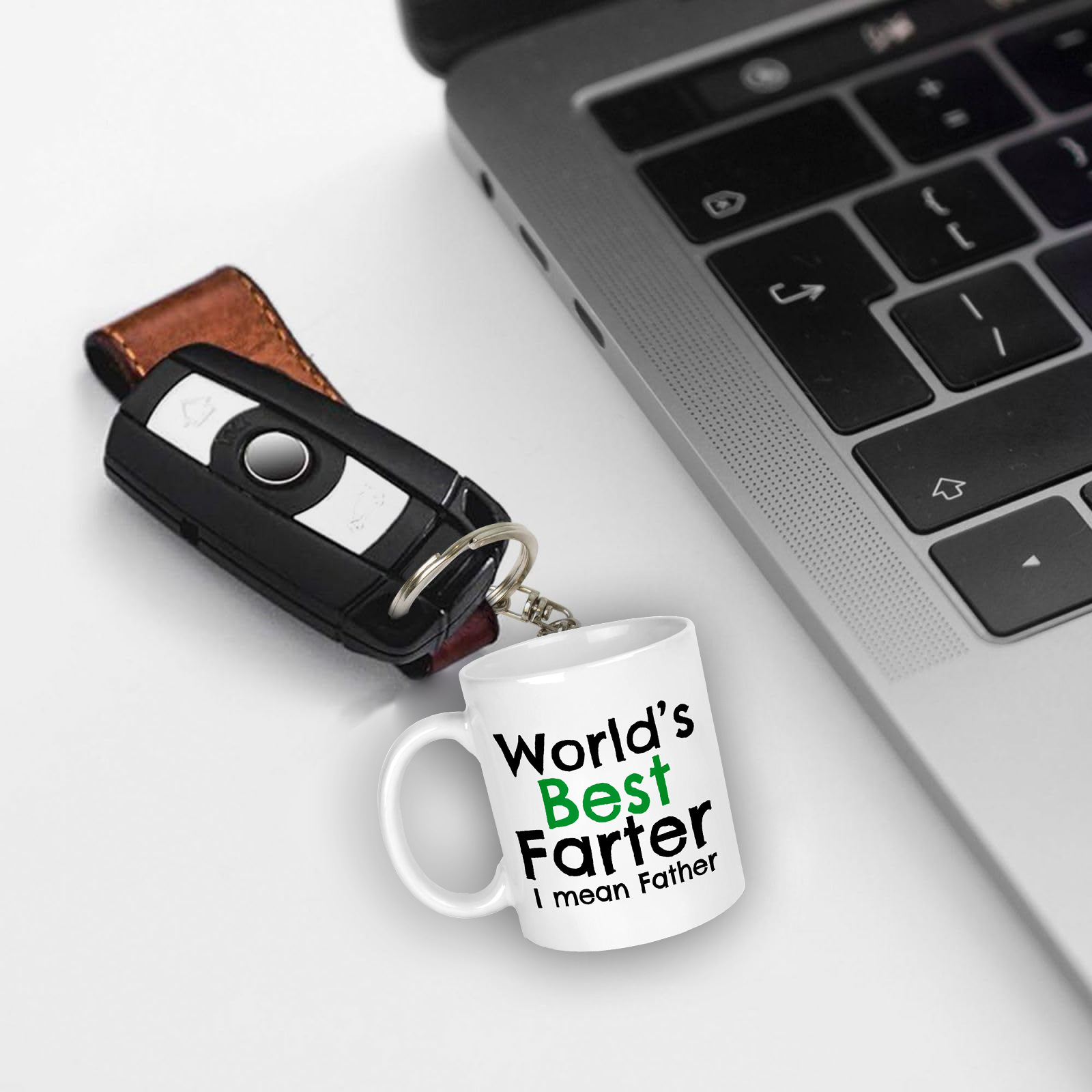 Streetwear Style Streetwear Letter Cup Arylic Father'S Day Women's Keychain