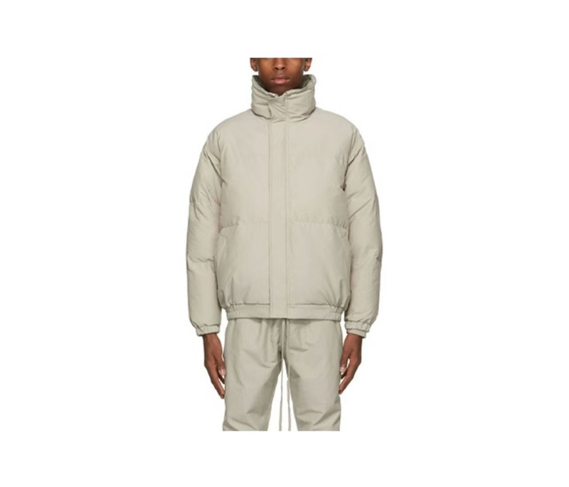 复线ESSENTIALS 跨境 男女面包棉服潮牌宽松保暖情侣外套拉链衫|undefined