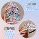 Girls Frozen Hairband Children Aisha Crown Girls Performance Dress-Up Cullomi Melody Crown Headwear