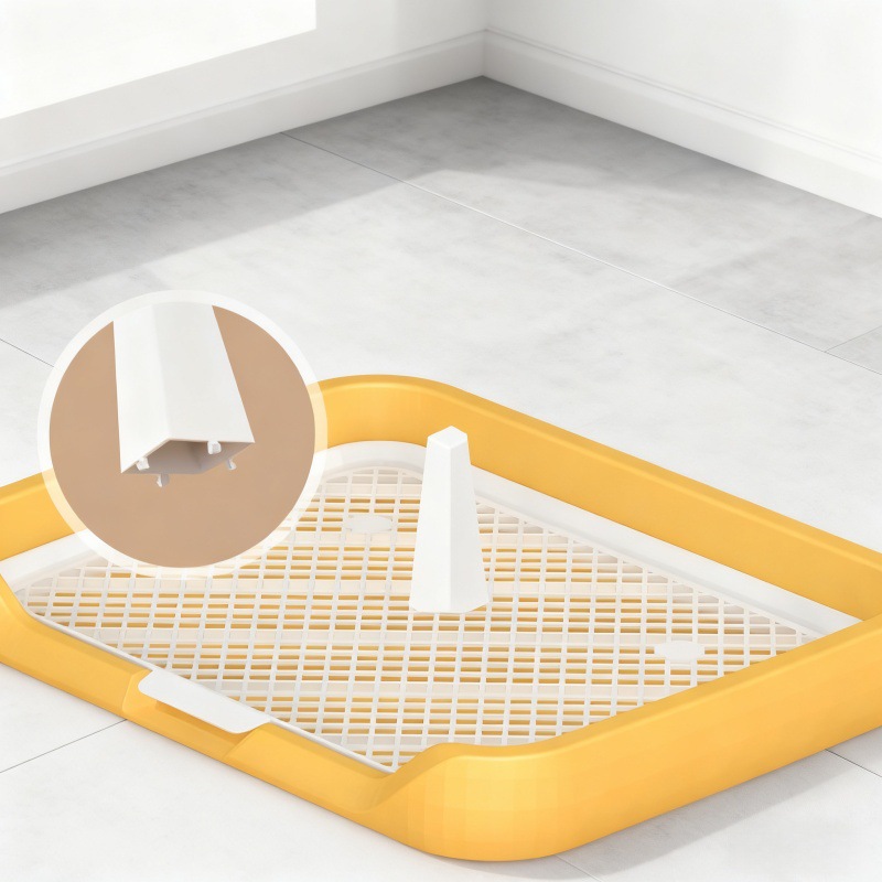 Inodoro para perros grandes columnas de limpieza fácil para mascotas inodoro para perros pequeños y medianos a prueba de salpicaduras urinando inodoro para perros
