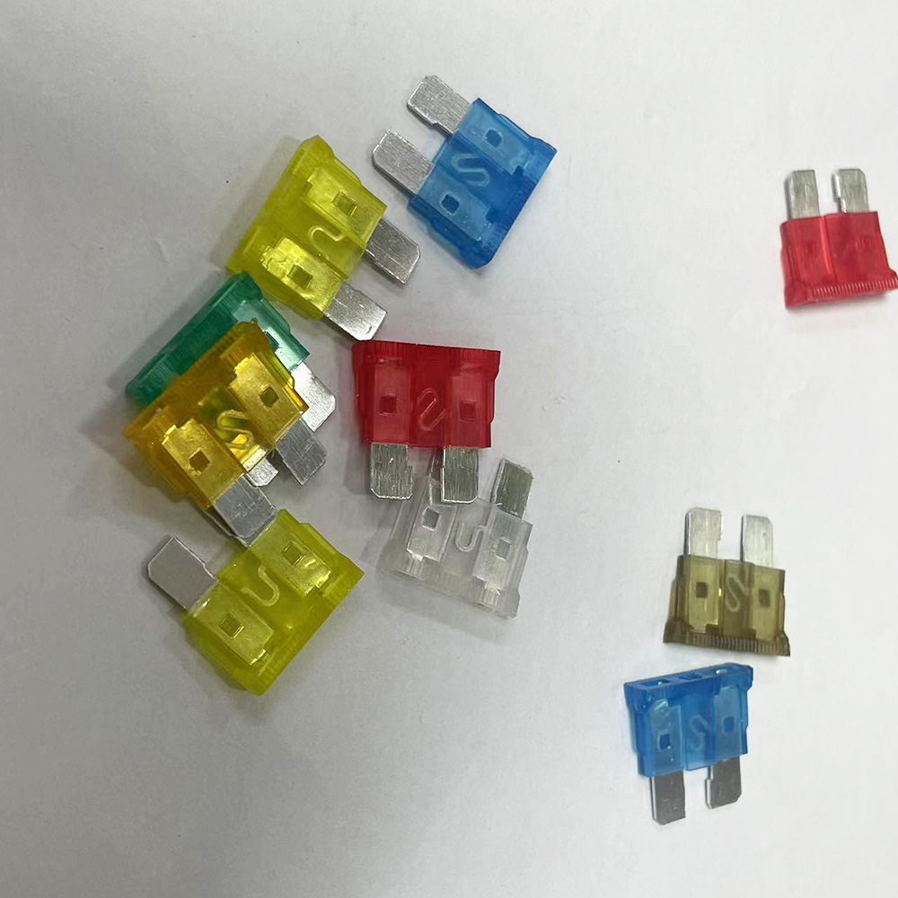 工厂现货销售中号插铝片汽车保险丝2A-40A汽车保险丝保证熔断率