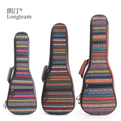 21 23 26-inch ethnic style ukulele bag gig bag ukulele backpack plus cotton bag
