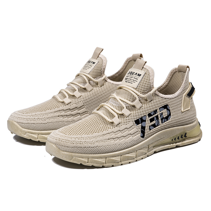 Scarpe da tennis da uomo Scarpe casual Scarpe da basket Scarpe da ginnastica Tessuto resistente Calzature facili da pulire_voghion.com