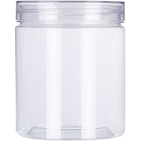 50 Transparent Sealed Jars with Lids, Empty Jars, Food-Grade Flower Tea, Candy, Dissolved Beans, Plastic Bottles, Biscuit Jars