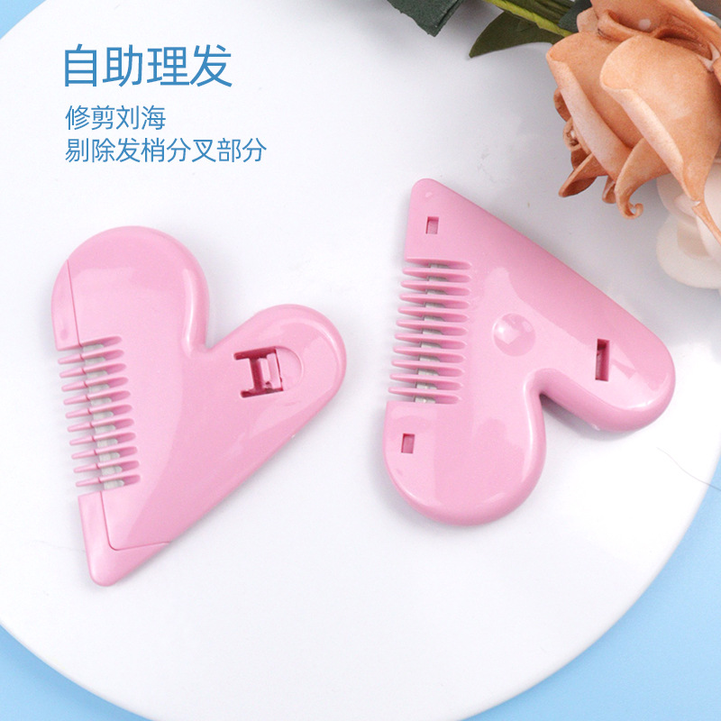 Cutlery Bangs Artifact Peach Heart Manufactor Direct selling children Bangs household Haircut Broken hair Clear