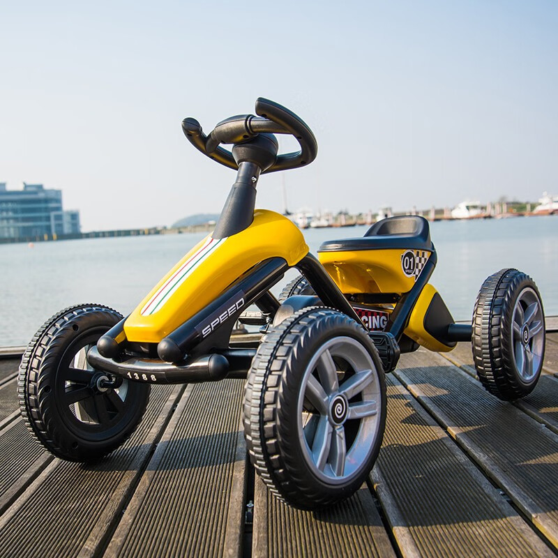 Kart para niños cuatro ruedas pedal bicicletas para niños y niñas juguetes deportivos de acondicionamiento físico cochecito para niños al aire libre