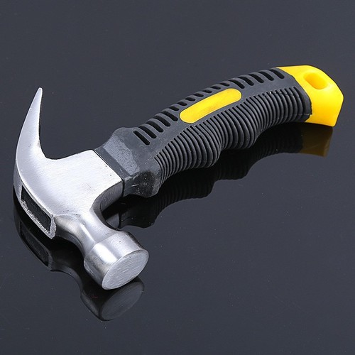 Sheep horn mini hammer iron hammer nail puller small mallet installation hammer handheld hammer multi-function escape hammer factory wholesale
