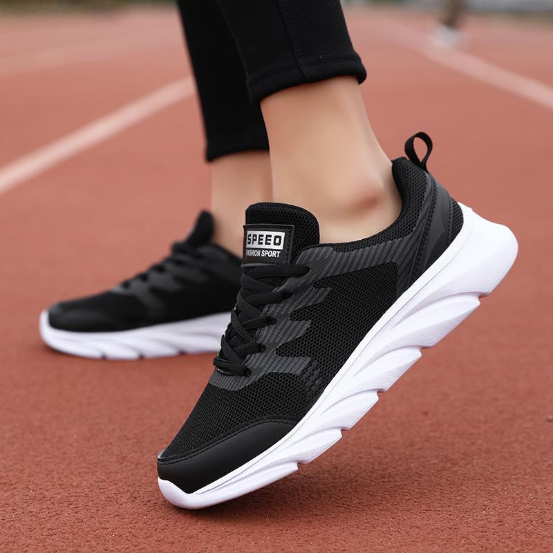 Women's Shoes New Mesh Breathable Casual sneaker Running Shoes Lightweight Non-slip All-match Young Student Trendy Shoes