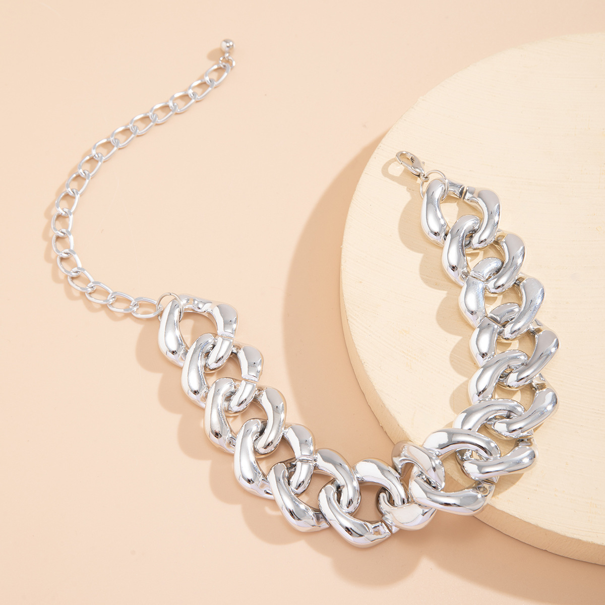 Family Gathering, Beach, Tea Party Occasion Exaggerated Punk Geometric CCB Choker Wholesale